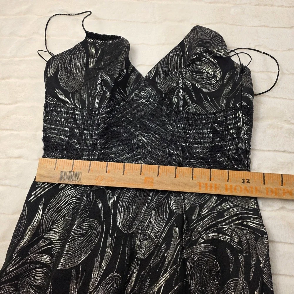 Ralph Lauren Purple Label Henri Floral Jacquard Cocktail Dress Size‎ 0 $3390